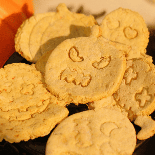 galletas monster de pollo y zanahoria, efecto relajante, edición halloween