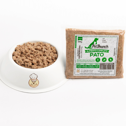 Alimento completo Pasteurizado Pet Brunch pato y vegetales verdes
