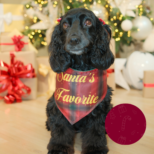 pañoleta navidad doble faz