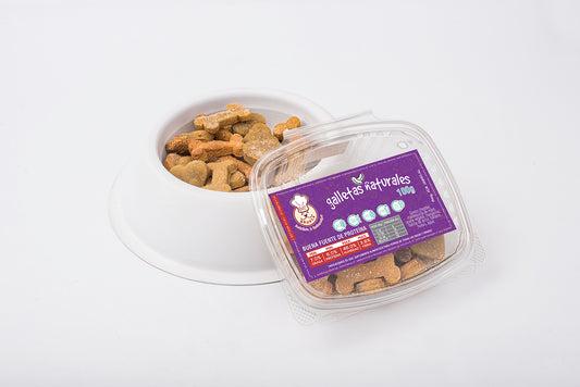 Galletas mantequilla de maní natural