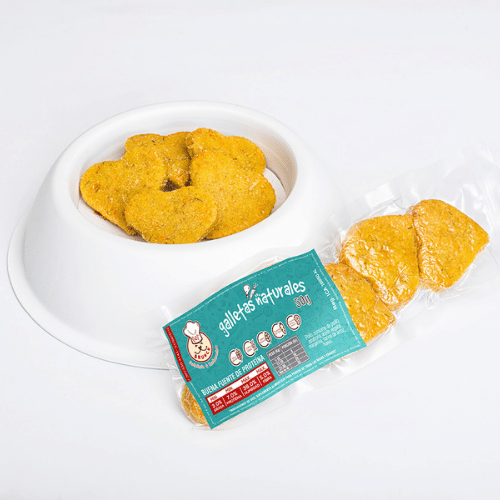 Galletas pollo zanahoria con efecto relajante